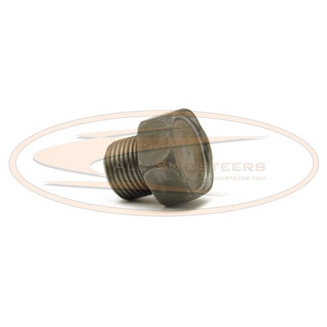 skid steer oil drain plug